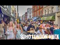 Summer in Soho & West End Walking Tour, August 2021 [4K HDR]