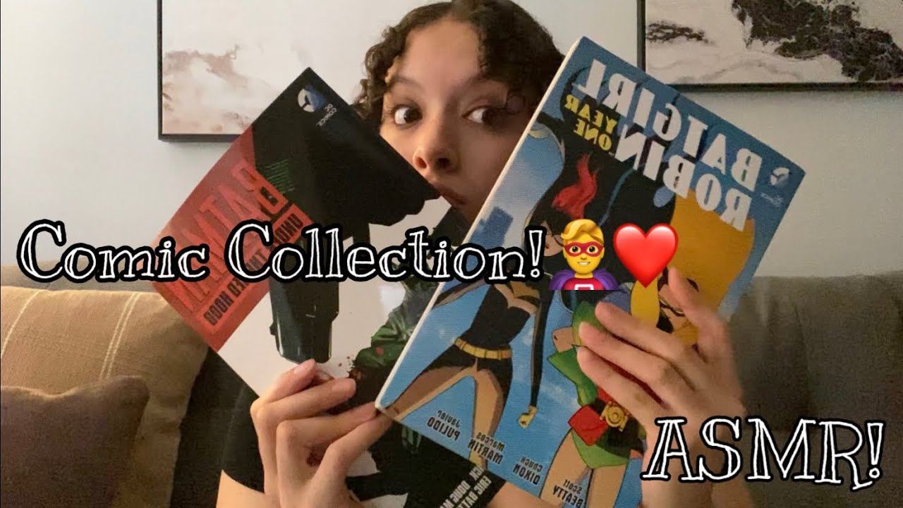 ASMR | Showing You My DC Comic Collection!💥 Soft Spoken & Soft Whispers!🦸‍♀️💕