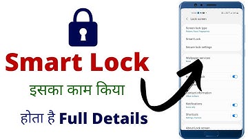 Smart Loock Kaise Use Kare | Smart Lock On Body Detection | How To Set Smart Lock In Mobile