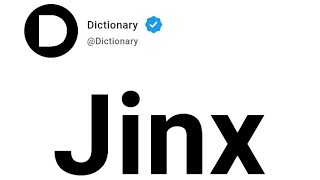 Jinx Meaning In English