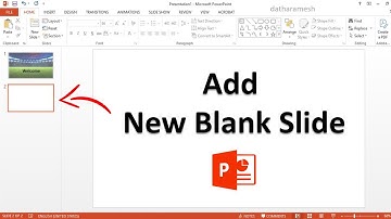 How to Add New Blank Slide In PowerPoint