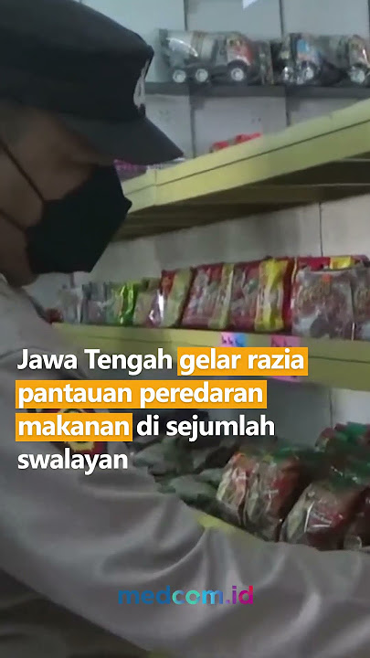 GELAR RAZIA MAKANAN, PETUGAS TEMUKAN MAKANAN KEDALUWARSA HINGGA DIPENUHI BELATUNG DIJUAL