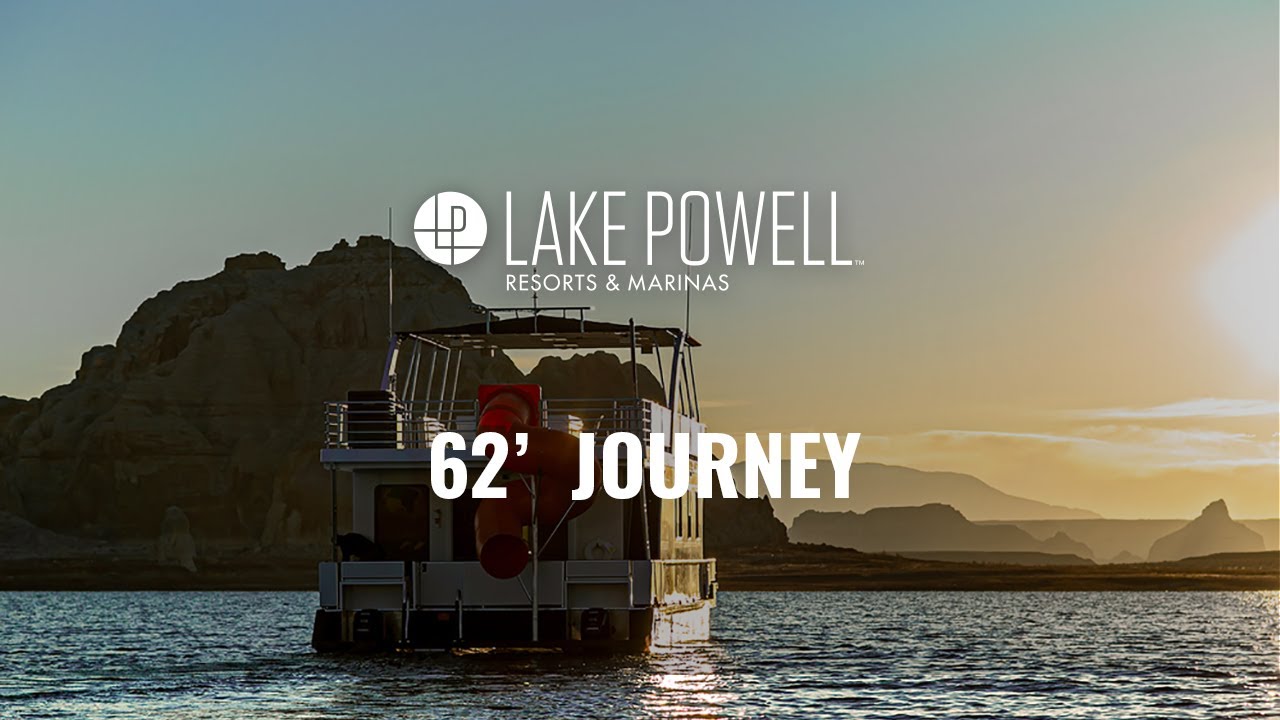 The 62' Journey Houseboat Operating Video Lake Powell YouTube