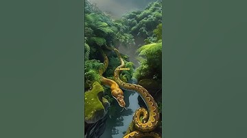 Nature exploring !!Travel adventure     jungle python #wow #shorts #treding  #nature #viral