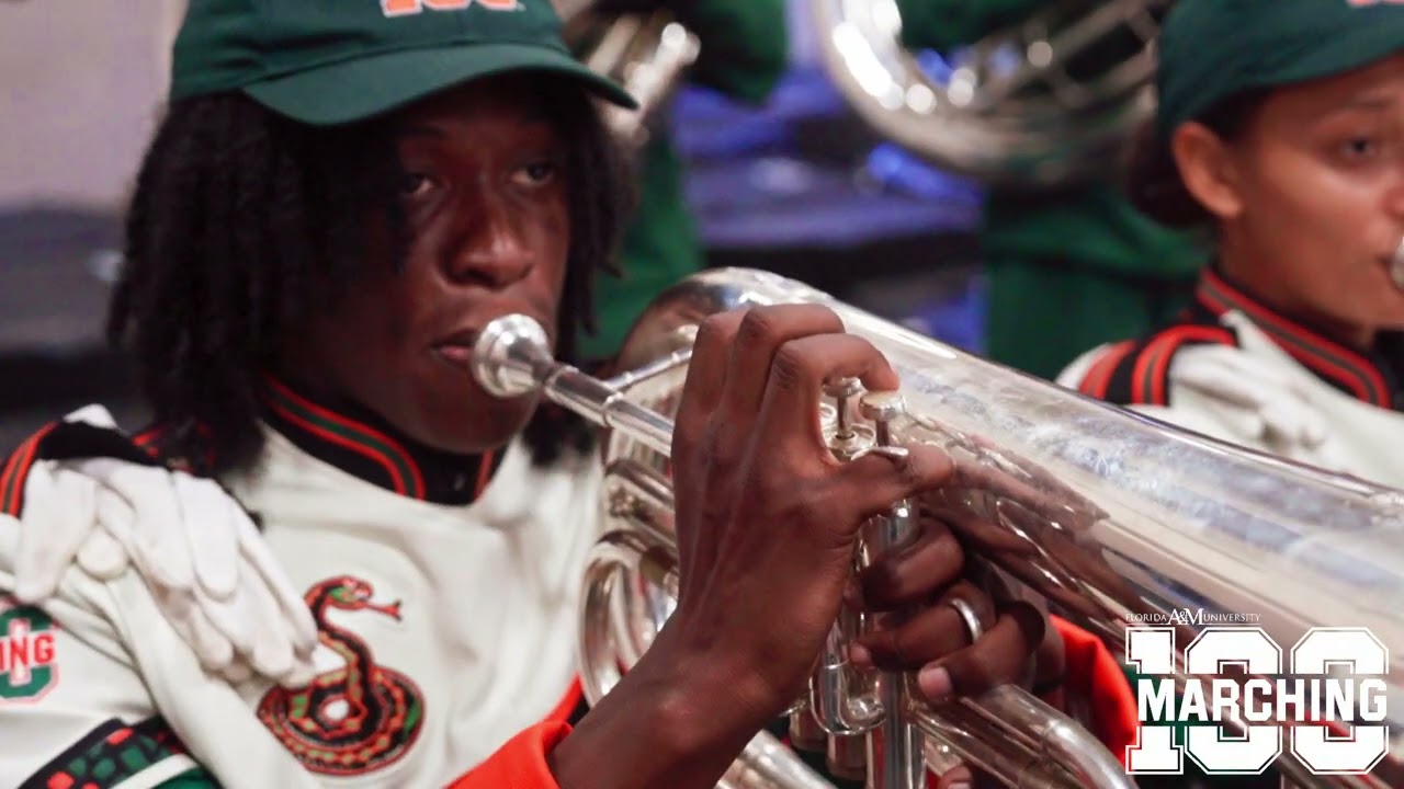 The Famu Marching 100 2025 JSU Rehearsal