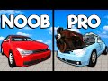 Putting a DIESEL MOTOR into a Small Car was a Mistake! - BeamNG Gameplay & Crashes