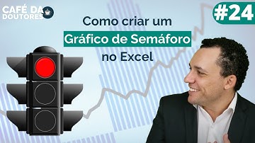 Café☕  - Live 24: Como criar um gráfico de semáforo no Excel