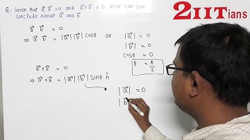 Vector Algebra Exercise 10 4 Q 6 NCERT Class XII | IIT JEE