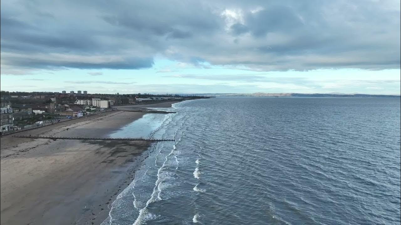 Joppa & Portobello Beach Edinburgh Scotland Mavic 3 YouTube