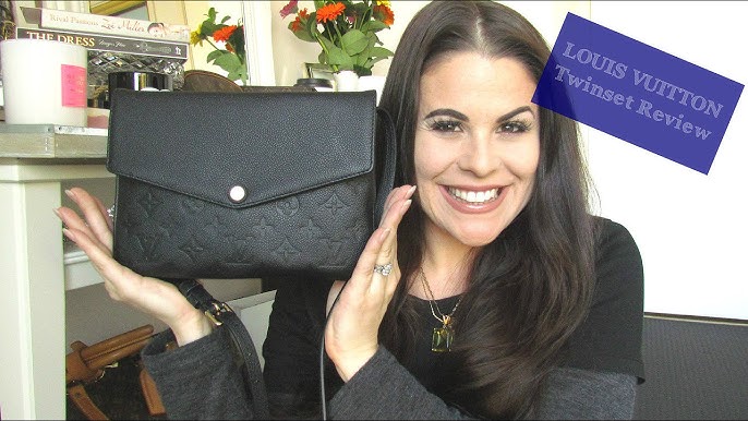 Unboxing  Louis Vuitton Monogram Empreinte Twice/Twinset/Pochette