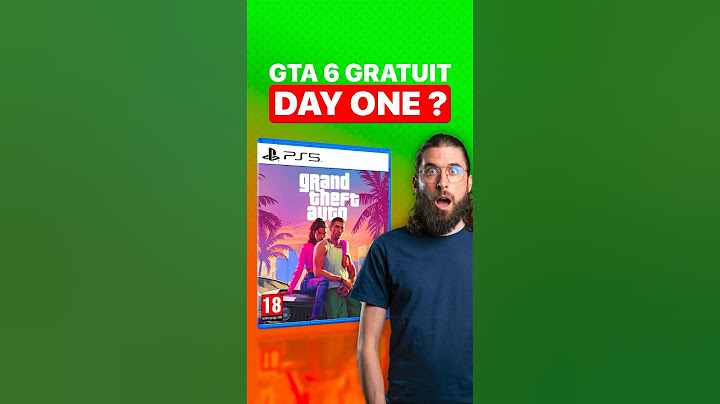 GTA 6 GRATUIT À SA SORTIE 🤑
