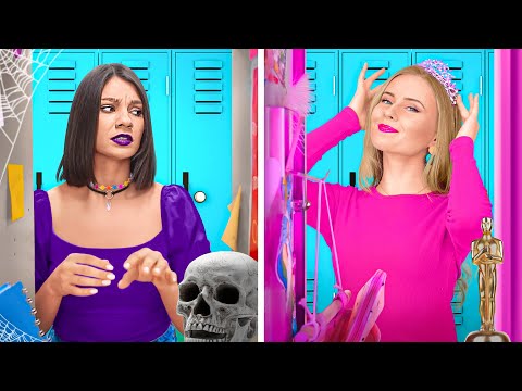 İYİ KIZ VE KÖTÜ KIZ | OKULDAKİ KIZ TÜRLERİ | 123 GO Like Eğlenceli Anlar