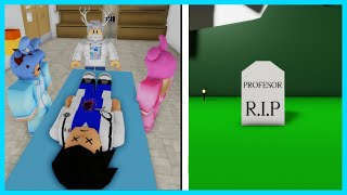 MIPAN & ZUZUZU Sedih! Kehilangan Profesor Selotip Karena Di Bunuh (Brookhaven) - Roblox Roleplay