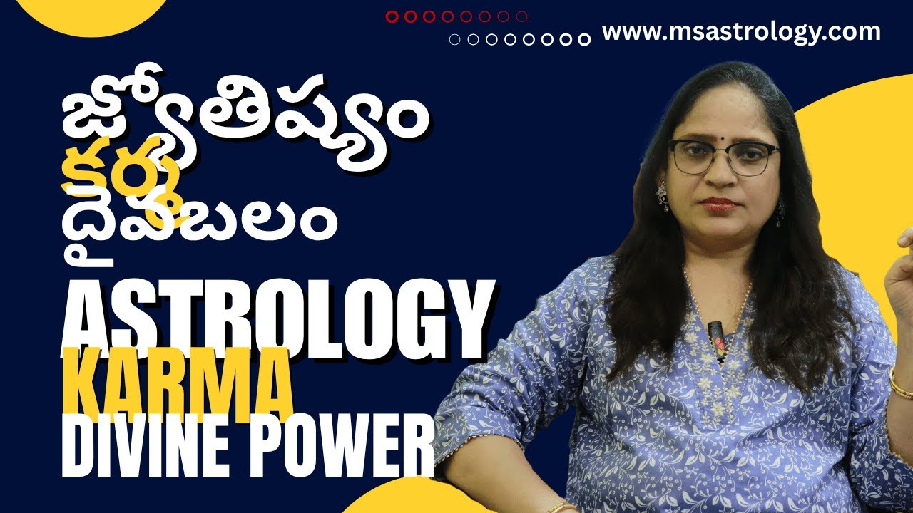 Astrology, Karma, Divine Power - #MSAstrology #MSAstroacademy #karmaastrology