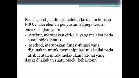 Pendefenisian Class,Atribut dan Method pada JAVA
