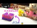 How to make candle at home candle making  aroma candle  qashaf styles diy