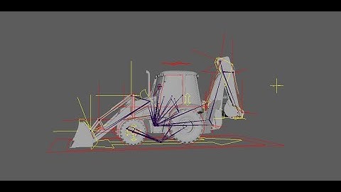 Jcb Rig in Maya by Tithi Mondal