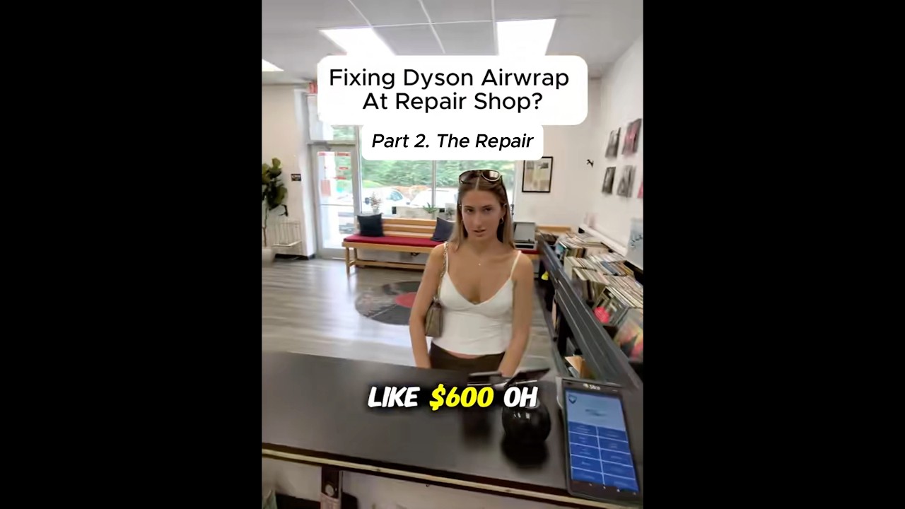 FIXING DYSON AIRWRAP ‼️ #smartphone #problemfix #brokenfix #pcbuild #techtok #screenbreak #tech