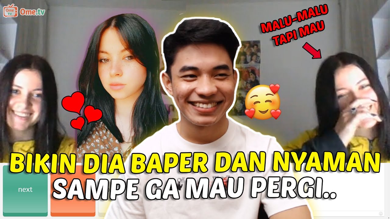Bikin Cewe Italia Shock Dan Baper Sampe Nyaman & Gamau Pergi !!! - Ome.TV Internasional