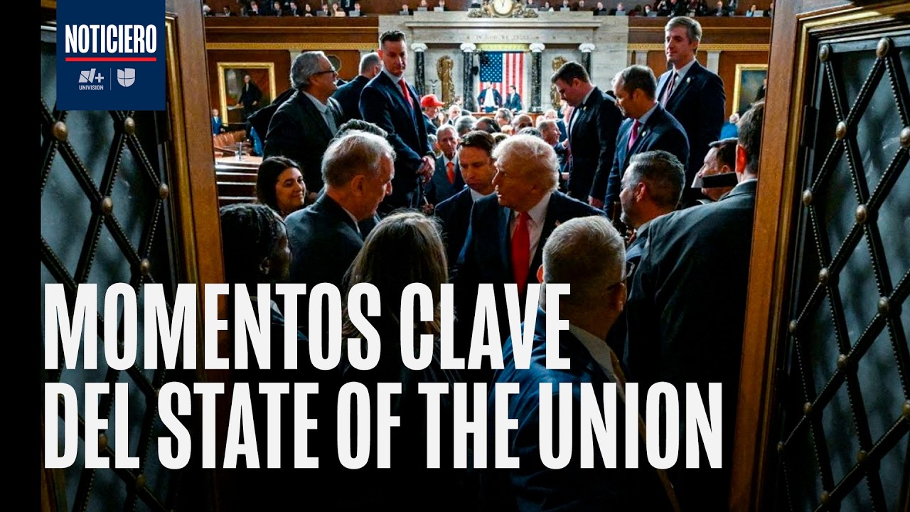 Congresista expulsado y legisladoras interrumpen el discurso de Trump en Estado de la Unión