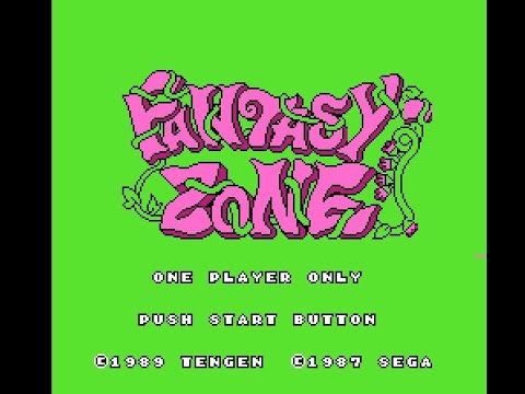 Полное прохождение Зона Фантазий (Fantasy Zone) nes