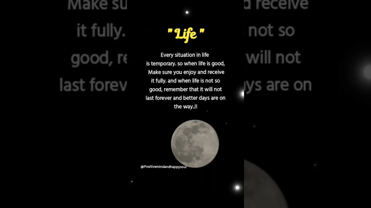 Life quotes WhatsApp status | English status | Best Inspirational quote 