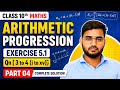 Arithmetic Progression Exercise 5.1 🔥 | Q.3 to 4 (i to xv) Full Solution | Class 10 Maths Part-04