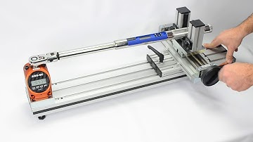 TWT-410 torque loader with TT-QC testing to 250 lb-ft