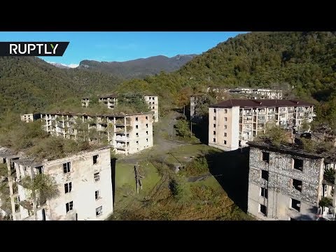 Eerie beauty: Abkhazia ghost town is being reclaimed by nature
