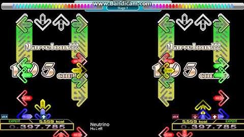 【DDR】Neutrino [Single Expert] 正規＋Mirror