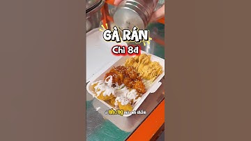 Gà rán ngon nhưng chỉ được 8đ thôi #cúmây #mitron #garan #food