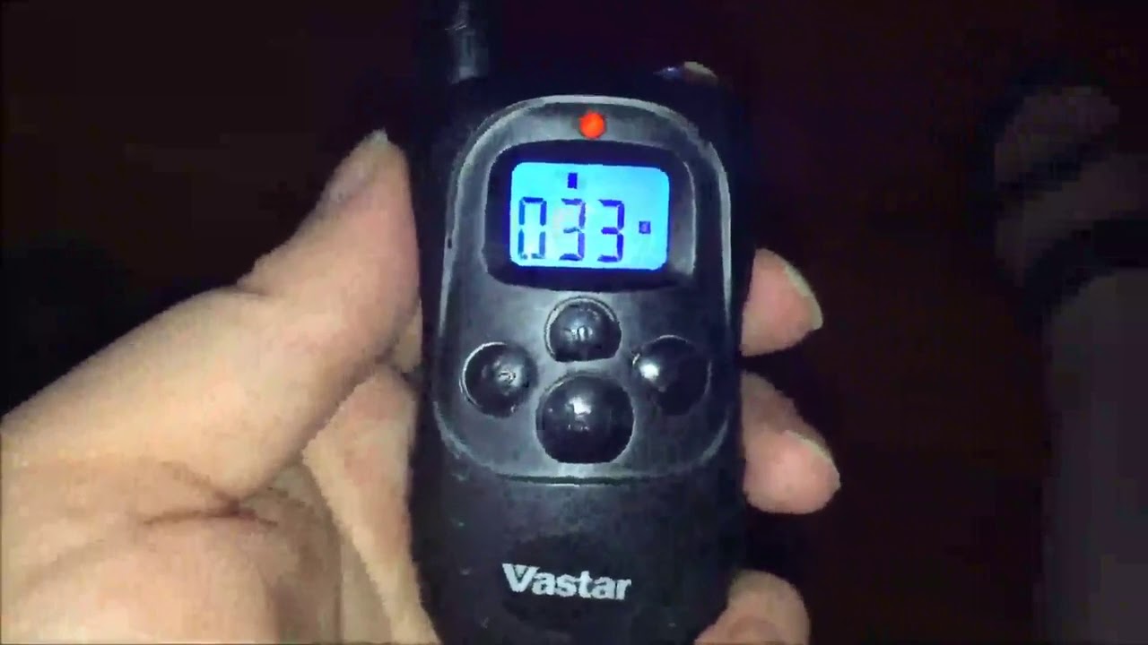 Vastar® 330yard Rechargeable Remote Training Shock Collar Review YouTube