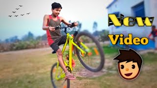 Interesting Video Ranger Cycle Very Critical And Very Difficult Cycle Rider