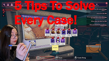 5 Tips To Solve Every Case In Shadows Of Doubt!