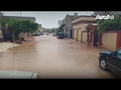 ارتفاع عدد قتلى العاصفة القوية بمدن شرق ليبيا إلى 25