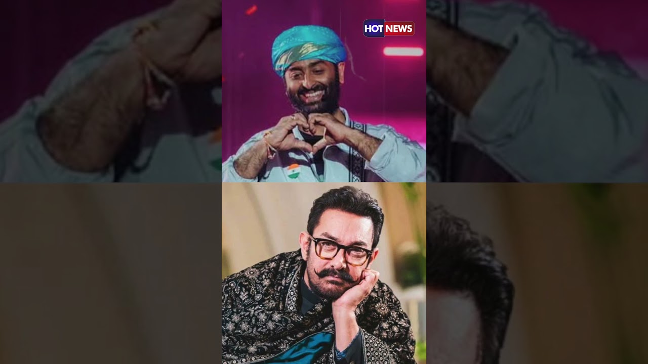 आमिर खान पहुंचे अरिजीत सिंह के घर | साथ में पतंगबाजी का वायरल वीडियो