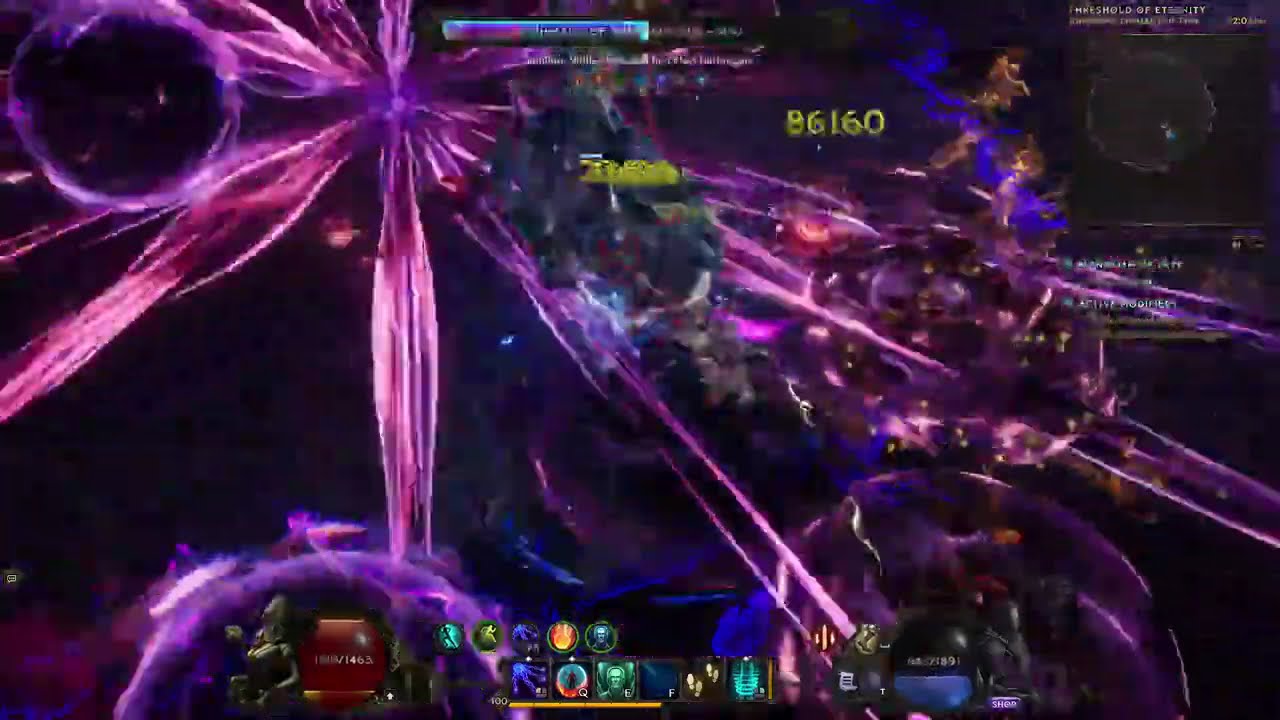 Last Epoch Season 3 - Lightning Meteor Mana Guided Sorcerer (Honeyslinger) vs. Uberroth