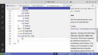 D104-Web Application Development-PHP Loops