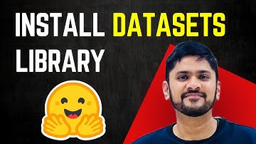 How to install the Datasets library of Hugging Face | Hugging Face Tutorial | Amit Thinks