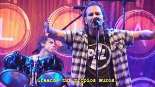 Pearl Jam - All Those Yesterdays - Subtitulado en español chords