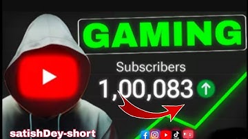 Grow Your GAMING CHANNEL in Just 20 DAYS! #video 