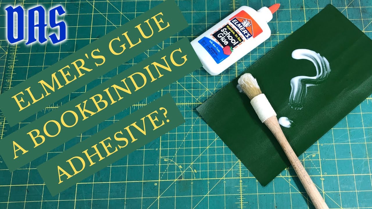 Is Elmer's White Glue Suitable for Bookbinding? // Adventures in Bookbinding  