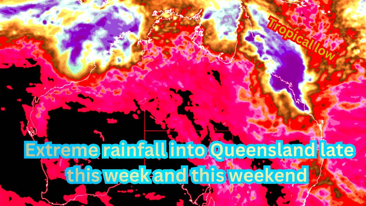 Tropical low to bring heavy rainfall to parts of Queensland Jan 29th ...