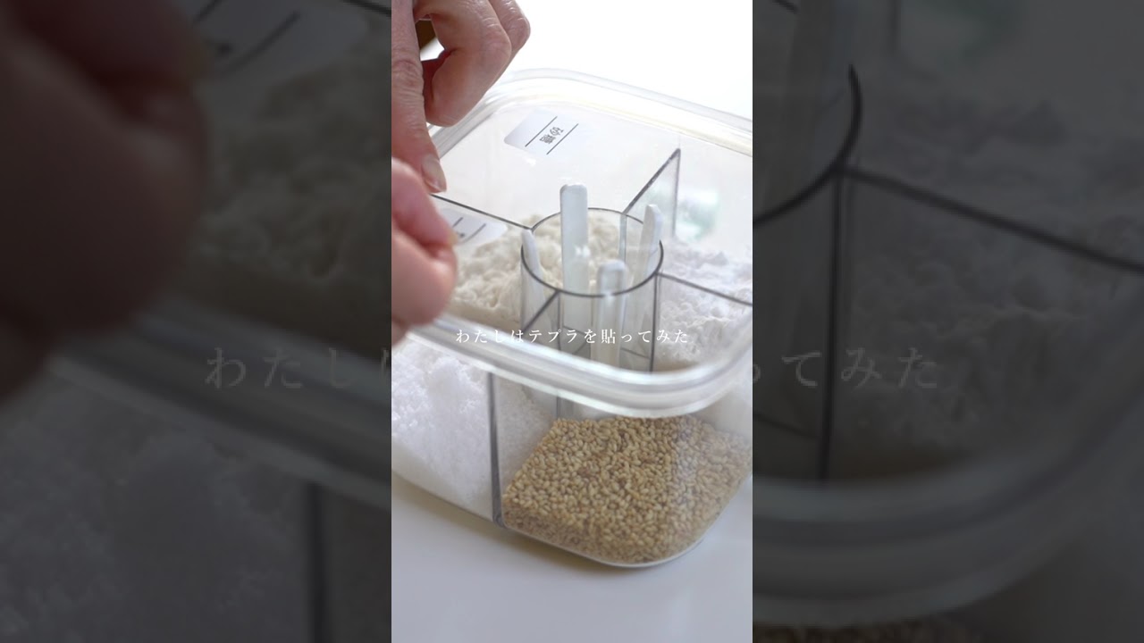 【ダイソー新商品】料理の手間が4分の1になる調味料ケース#youtubeshorts