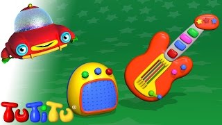 🎁TuTiTu Builds a Guitar - 🤩Fun Toddler Learning with Easy Toy Building Activities🍿