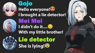 If Gojo Brought A Lie Detector Curse Spirit....