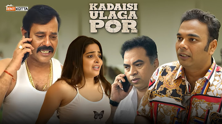 நான் ஒரு அரசியல் சாம்ராஜ்ஜியத்தை உருவாக்க போறேன் | Kadaisi Ulaga Por | Hiphop Tamizha | Nassar