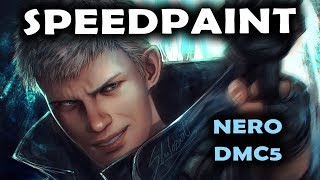 NERO [Devil May Cry 5] - Speedpaint [Fanart]