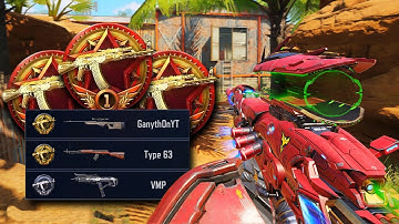 Ik behaalde TOP GLOBAL in 3 verschillende GEWEREN tegelijk in COD Mobile!