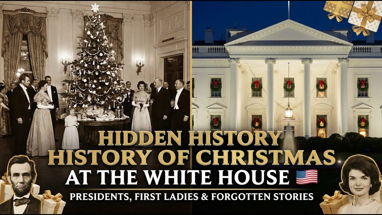 The Hidden History of Christmas at the White House 🇺🇸 | Presidents ...